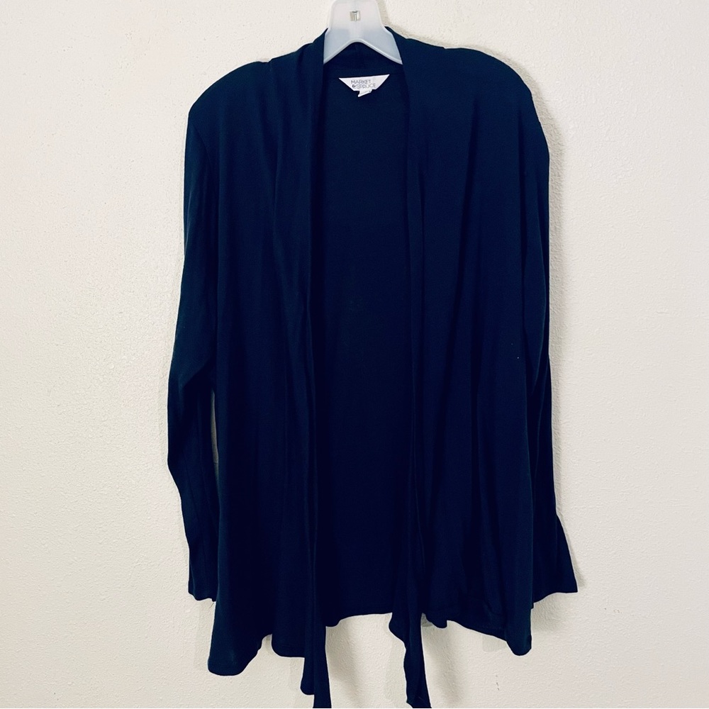 Womens Market Spruce 3X Navy Cardigan